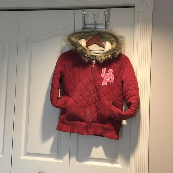 PINK by Victoria’s Secret red winter jacket XS - Picture 4 of 8